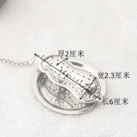 洋子（YangZi）茶漏茶滤304不锈钢茶叶过滤网器茶包滤茶器泡茶球器