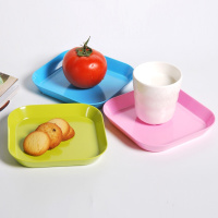 洋子(YangZi)儿园零食盘小吃点心盘小碟子防摔塑料吐骨碟盘子小托盘迷你