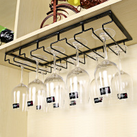 洋子(YangZi)创意酒杯架高脚杯架铁艺悬挂红酒杯架倒挂家用酒柜酒架