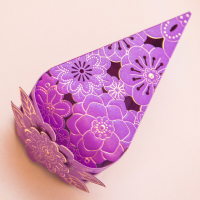 洋子(YangZi)10个结婚创意三角纸盒蛋糕喜糖盒子生日回礼盒婚礼摆台糖盒伴手礼