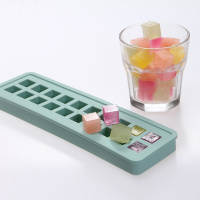 洋子(YangZi)厨房硅胶制冰格圆形方形冰块模具速冻制冰盒