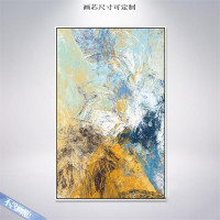 洋子(YangZi)北欧抽象线条装饰画画心宾馆酒店客厅玄关画壁画画芯定制色彩密码