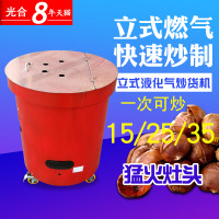 洋子(YangZi)立式燃气炒货机静音减速电机糖炒板栗机炒栗子大容量炒板栗机