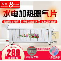 洋子(YangZi)智能遥控水电暖气片取暖器家用电热器注水电加热散热器采暖