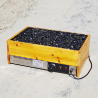 洋子(YangZi)商用火山石烤肠机烤肠炉 电热热狗机阿里山黑石烤炉机烤炉