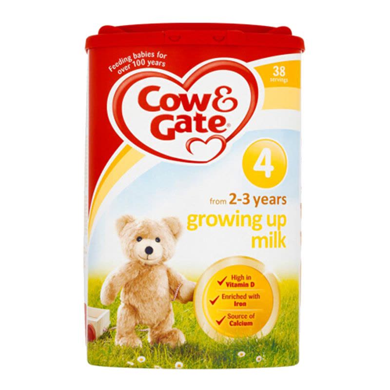 英国牛栏(Cow&Gate)宝宝进口奶粉4段（2-3周岁）800g图片