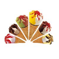 和路雪 可爱多甜筒组合冰淇淋雪糕 六种口味随机 2680g 67g/支（40支）