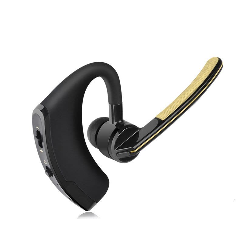 语茜(yuxi) 蓝牙耳麦挂耳式耳塞式商务型通用无线耳机蓝牙4.1黑色V8图片