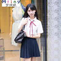 Mtiny日系班服 学生JK制服 角襟男女白衬衫长袖水手服校服 学生DK制服