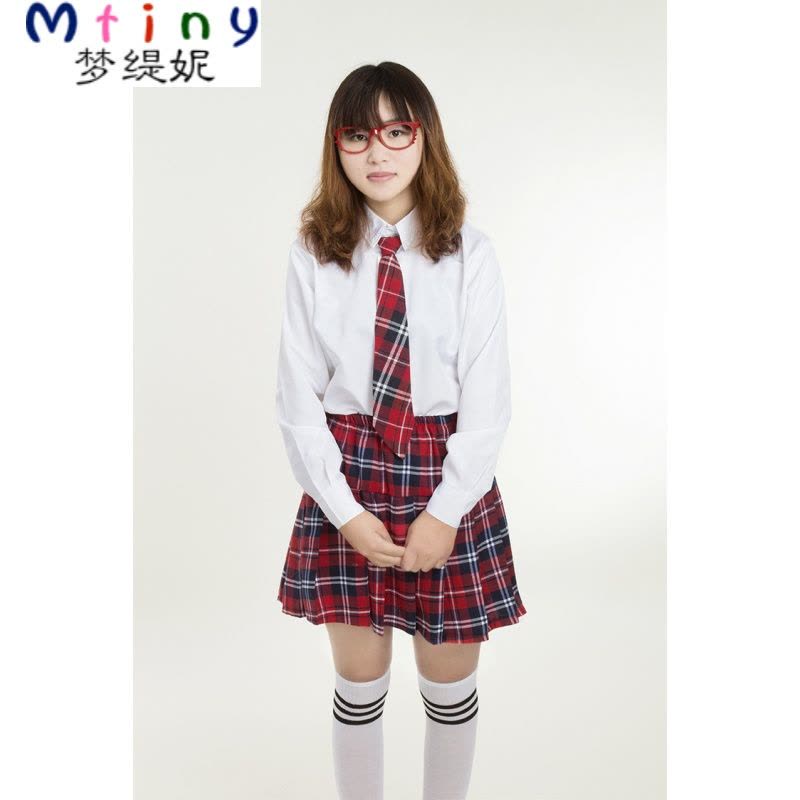 Mtiny校服套装学院风大中小学生韩国女英伦西装春秋韩版班服jk制服包邮图片