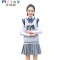 Mtiny英伦校服套装初高中生男女学生毕业照JK日系制服春韩版学院风班服