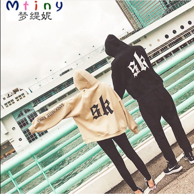 Mtiny秋冬比伯BIEBER上身素色FOG连帽卫衣pure tour驼色杏色男女图片
