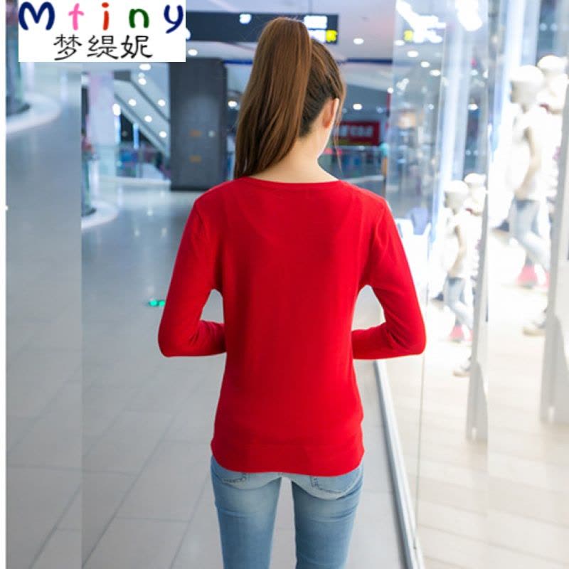 Mtiny春秋款大码秋装薄针织衫女装小开衫长袖V领外搭毛衣短款韩版外套图片
