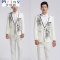 Mtiny表演服装成人男歌手演出服西服套装韩版修身主持合唱西装套装