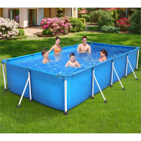 儿童游泳池闪电客家用大人小孩家庭游泳池加厚大型支架游泳池
