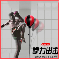 闪电客家用发泄健身训练拳击速度球充气散打搏击成人儿童立式沙袋靶