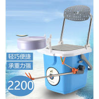 新款迷你小钓箱全套箱可钓鱼坐钓鱼桶闪电客小型箱超轻可坐钓鱼箱