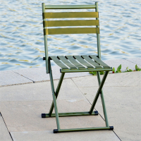 家用折叠凳便携折叠椅凳子闪电客小马扎带靠背座椅户外简易钓鱼椅子