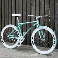 闪电客死飞自行车实心胎倒刹活飞网红公路赛车简约24寸学生成人男女单车