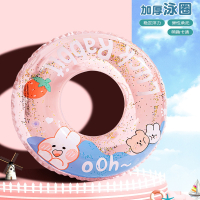 闪电客儿童游泳圈男童可爱卡通女童加厚加大腋下初学者小孩宝宝救生泳圈