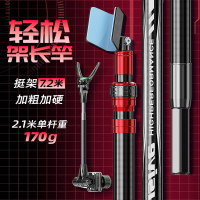 多功能碳素鱼竿支架闪电客钓箱炮台长杆专用台钓支架大物杆地插