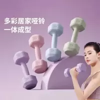 闪电客哑铃女士健身家用23kg一对器材瑜伽壶铃式练臂肌背部杠铃小哑铃