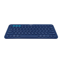 Logitech/罗技 K380多设备蓝牙键盘安卓苹果手机电脑平板随时切换 蓝色