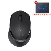 Logitech/罗技M275光电无线鼠标USB电脑笔记本游戏办公-黑色