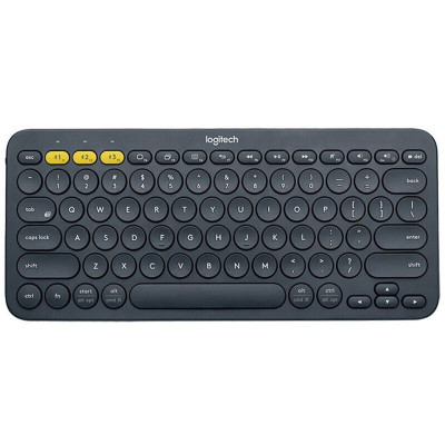 Logitech/罗技 K380多设备蓝牙键盘安卓苹果手机电脑平板随时切换 灰色