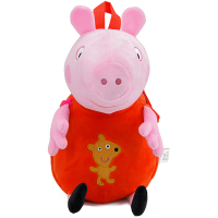 小猪佩奇Peppa Pig粉红猪小妹男女孩卡通儿童背包毛绒玩具
