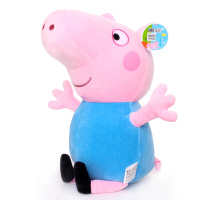 小猪佩奇PeppaPig粉红猪小妹毛绒玩具正版佩佩猪娃娃公仔玩偶