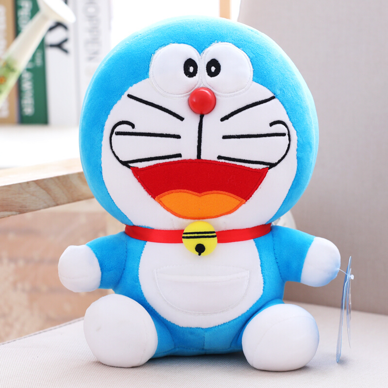 哆啦A梦（Doraemon) 毛绒玩具 叮当猫公仔玩偶布娃娃抱枕 生日礼物女生情人节日礼物机器猫蓝胖子
