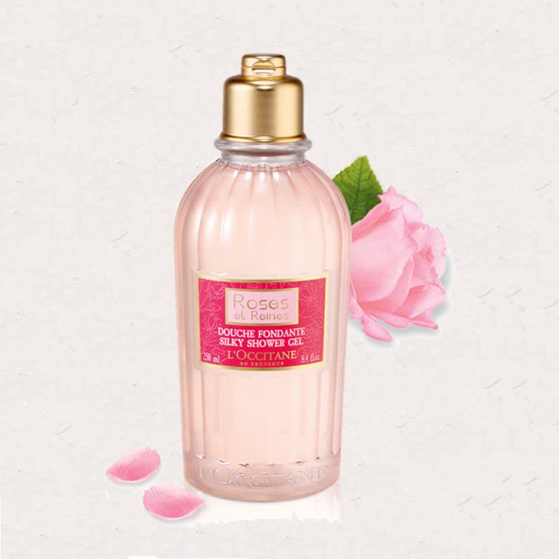 L’OCCITANE 欧舒丹 玫瑰皇后不带泵清洁舒缓沐浴露啫喱 250ml图片