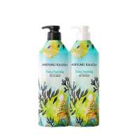 韩国 Aekyung 爱敬 科娜洗丝 柔顺丝滑洗护套装:洗发露 600ml+护发素 600ml