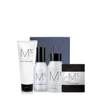 韩国 Mdoc M°C 蒙度士 男士保湿舒缓四件套:洗面奶150g+须后水150ml+保湿乳100ml+保湿面膜2片