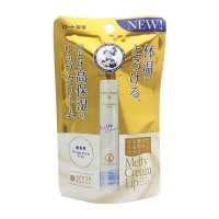 日本乐敦ROHTO深层保湿通用润唇膏唇蜜无香型2.4g裸色系