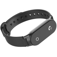 [二手99新]真时(Pacewear)S8 腾讯智能手环OLED显示来电消息防水心率睡眠监测兼容安卓ios全新原封未使用