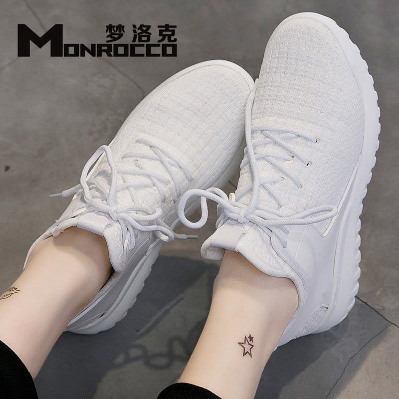 梦洛克MONROCCO 2017新款时尚潮流情侣休闲鞋图片