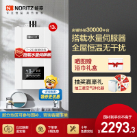 能率(NORITZ) 13升燃气热水器 GQ-13E4AFEX(天然气)(JSQ25-E4)