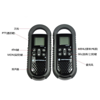 摩托罗拉(MOTOROLA) T5对讲机 迷你无线民用T5对讲机 一对装