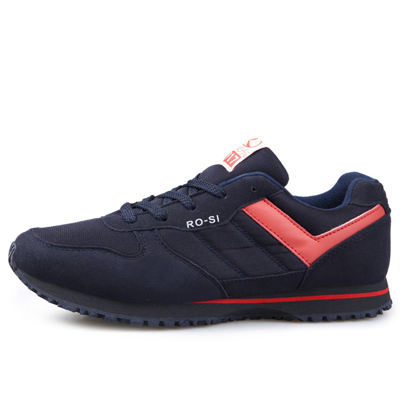 荣仕健康老人跑步鞋春秋防滑中老年健步鞋老人运动休闲跑步鞋男女旅游