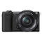 索尼(SONY)ILCE-5100L APS-C微单单镜套机 黑色(2430万有效像素 16-50mm镜头 F3.5-5
