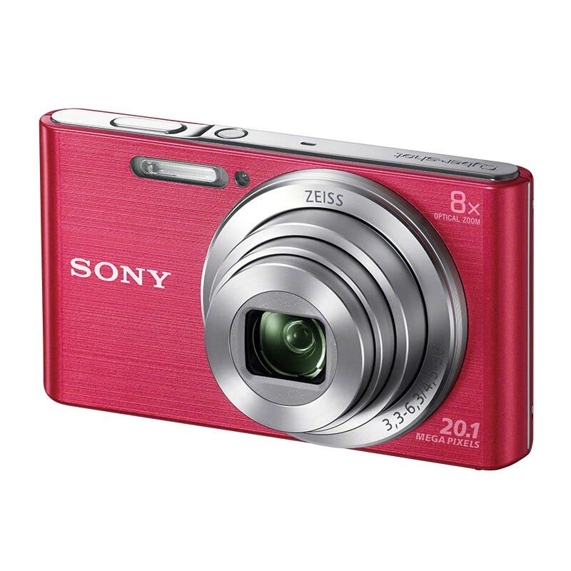 索尼(SONY) DSC-W830 数码相机 索尼卡片机 家用机 粉色 CMOS 锂电池 2.7英寸图片