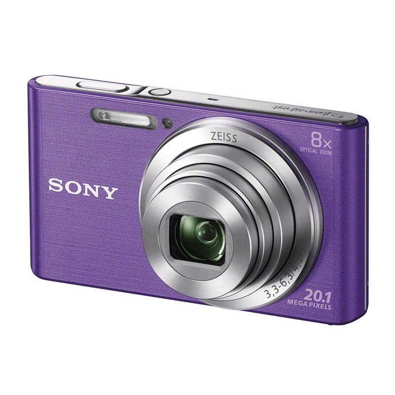 索尼(SONY) DSC-W830 数码相机 索尼卡片机 家用机 紫色 CMOS 锂电池2.7英寸图片