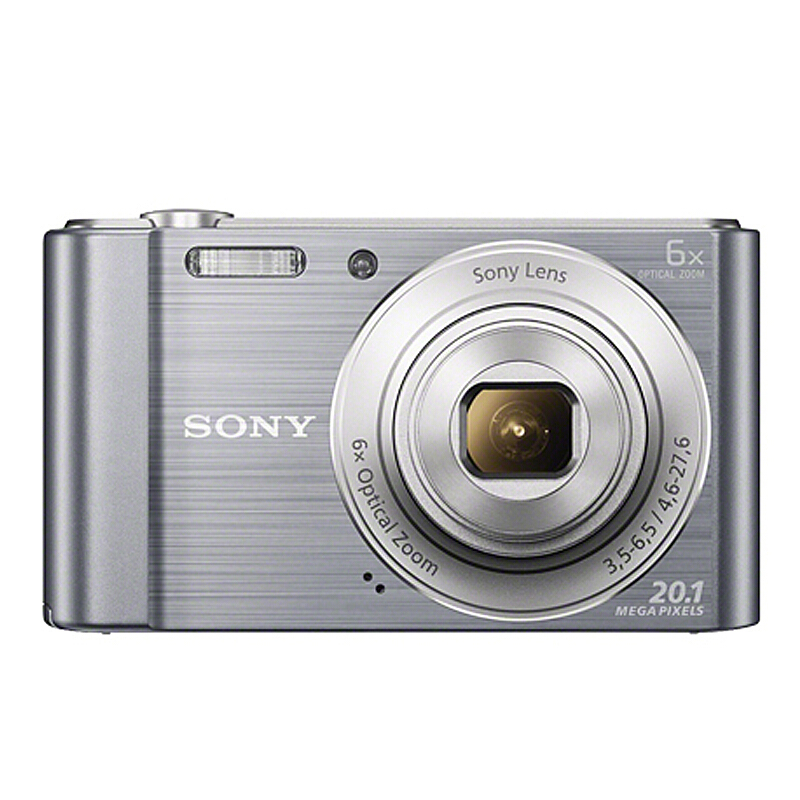 索尼(SONY)数码相机 卡片机 家用相机 DSC-W810银色