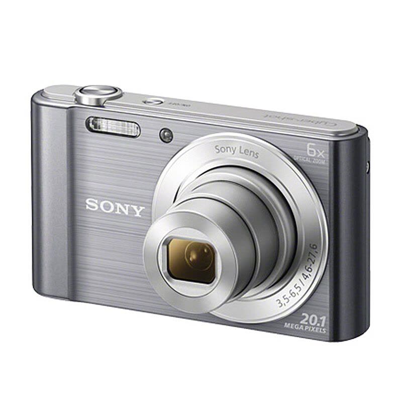 索尼(SONY)数码相机 卡片机 家用相机 DSC-W810银色图片