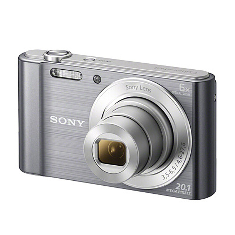 索尼(SONY)数码相机 卡片机 家用相机 DSC-W810银色