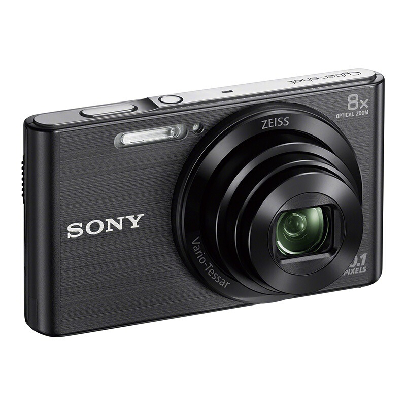 索尼(SONY) DSC-W830 数码相机 索尼卡片机 家用机 黑色CMOS锂电池2.7英寸
