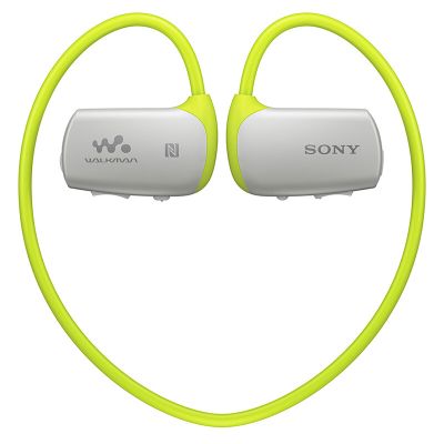 索尼(SONY)可穿戴式运动防水耳机mp3播放器 NWZ-WS615/W 蓝牙智能 16G