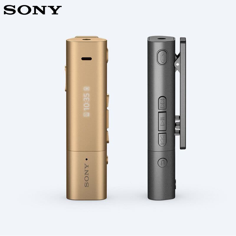 索尼(SONY)SBH54 立体声蓝牙耳机 内置NFC功能 领夹式 黑色 无线耳机 3.5mm图片